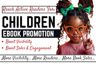 children ebook marketing, kids coloring book promotion and ebook sales strategy