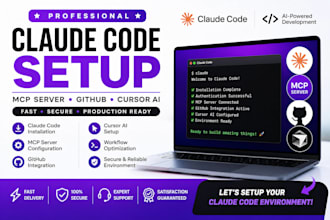 setup claude code with mcp server github and cursor ai