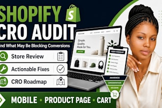 do a shopify cro audit with actionable recommendations