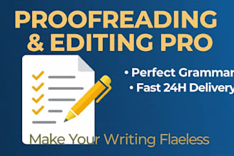 proofread your document for grammar , clarity and flow