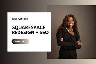help with squarespace SEO squarespace website redesign squarespace redesign