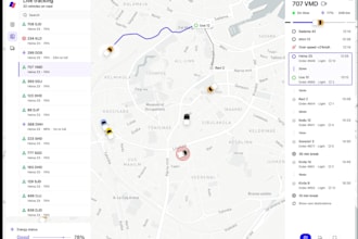 build fleet management app, eld software, vehicle logging app, gps tracking app