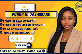 power bi dashboard design, power bi saas reports, data analysis power bi
