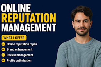 manage your online reputation reverse SEO, improve online reputation management