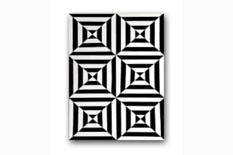 3d geometric illusion wall art 3d bas relief 3d parametric art 3d voronoi art