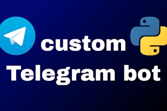build a custom telegram bot using python and aiogram