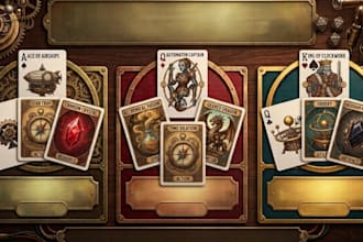 design custom card decks for your tabletop or board game