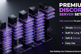 build a professional, automated custom discord server setup