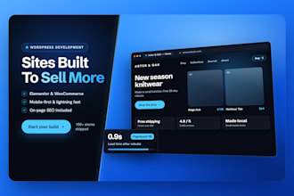 create a bespoke wordpress website