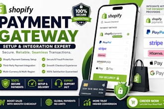 set up shopify payment gateway, stripe and paypal