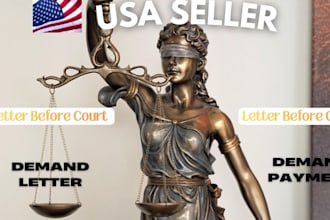 write pro se legal demand letters, notices, small claim court docs