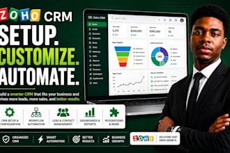 setup, customize and automate your zoho CRM