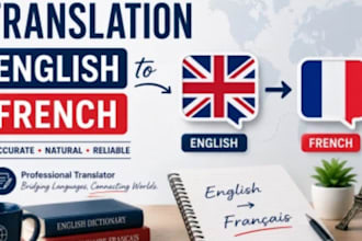translate your book from english to french manually