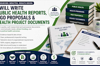 do quality public health reports and ngo project proposals