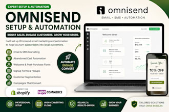 setup omnisend email templates omnisend SMS marketing omnisend abandoned car