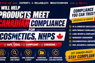 help products meet canadian compliance for cosmetics, nhps