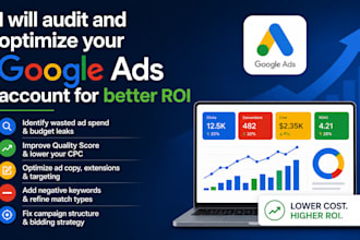 audit and manage your google ads adwords PPC campaign