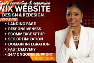 redesign, revamp, or modernize your wix website layout