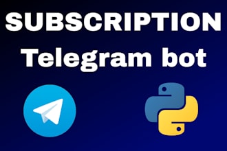 create a telegram subscription bot or channel management bot