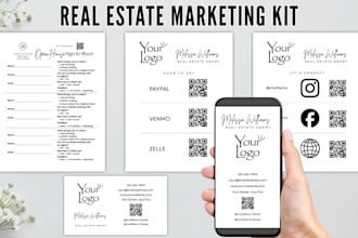 design real estate marketing materials
