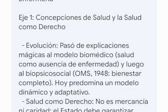resúmenes, trabajos académicos, temas de salud etc
