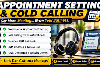 do appointment setting and cold calling for b2b sales