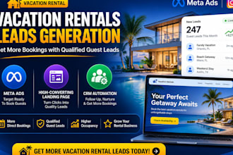 generate airbnb vacation rental leads and property management leads