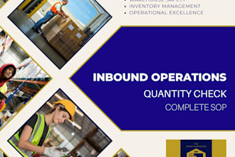 create operations manuals and sops to streamline your business
