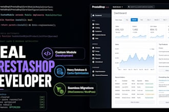 build, customize, or fix your professional prestashop store