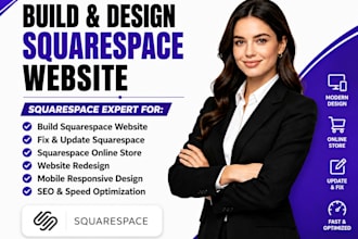 build squarespace website, fix, update squarespace, squarespace online store