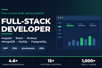 be your full stack developer