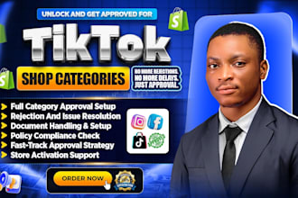 fix tiktok shop category approval, violations and product listing issues