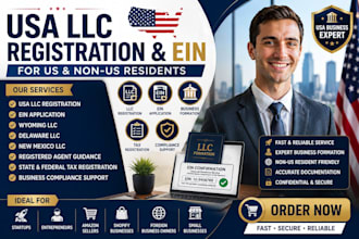 register USA llc and get ein for US and non US residents