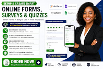 create smart google form online survey questionnaire quiz form typeform joform