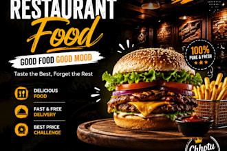 design professional ai social media posts, banners and flyers