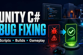 fix unity game bugs c sharp scripts build errors and crashes