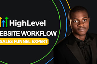 gohighlevel workflows, automation and CRM setup