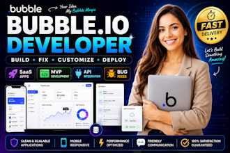 build fix customize and deploy your bubble io web app