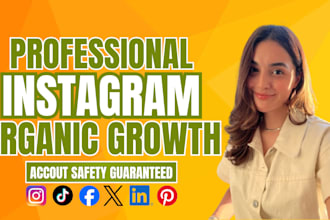 do instagram marketing and promotion for super fast organic growth, engagement