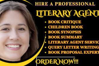professionally critique your novel and literary agent query package