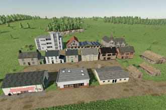 create custom farming simulator maps, buildings and assets