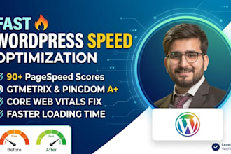 optimize wordpress speed, fix core web vitals and boost performance