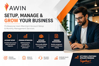 manage your affiliate program on awin