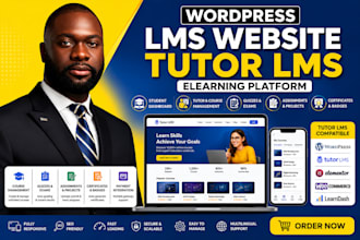 build lms website using tutor lms, learndash, learnpress lifter lms masterstudy