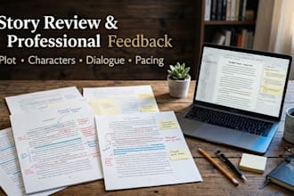 professionally review your short story or novel