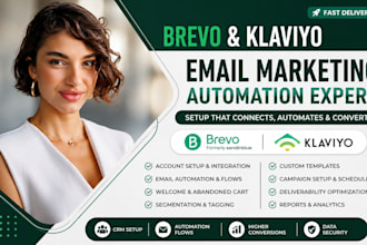 setup brevo sendinblue email marketing automation email campaign klaviyo flows