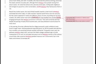 proofread your work with detail oriented eye