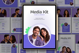 create a premium media kit for your business or personal brand