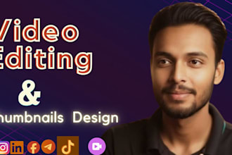 edit medical reels, videos and design thumbnails for doctors