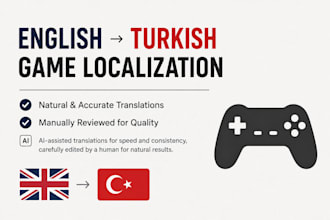 localize your game from english to turkish